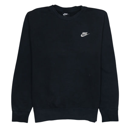 Nike Men's Black Small Pullover Crew Neck Sweatshirt