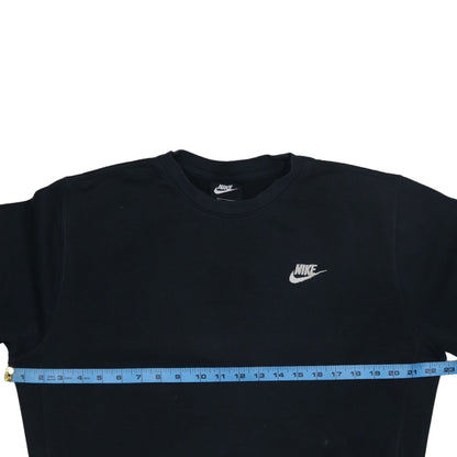 Nike Men's Black Small Pullover Crew Neck Sweatshirt