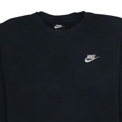 Nike Men's Black Small Pullover Crew Neck Sweatshirt