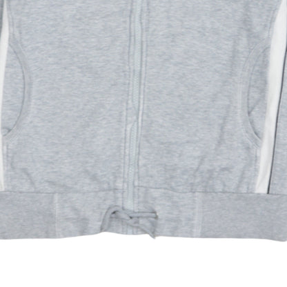 Womens UK Size L Champion Grey Full Zip Sweatshirt
