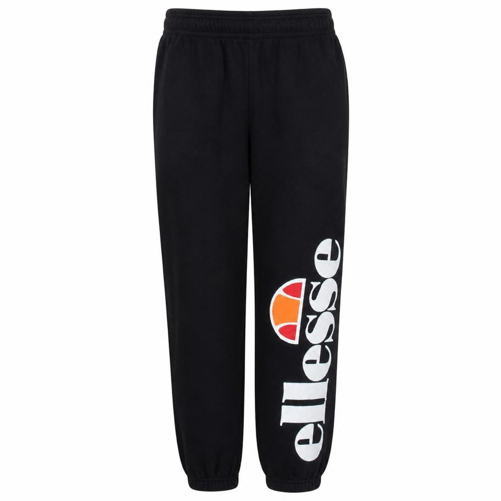 Womens UK Size L ellesse Regular Fit Jogger Black Trousers