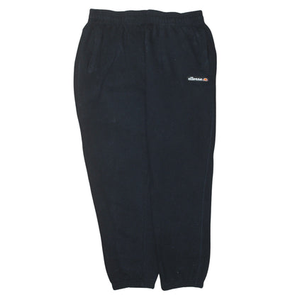 Womens UK Size L ellesse Regular Fit Jogger Black Trousers