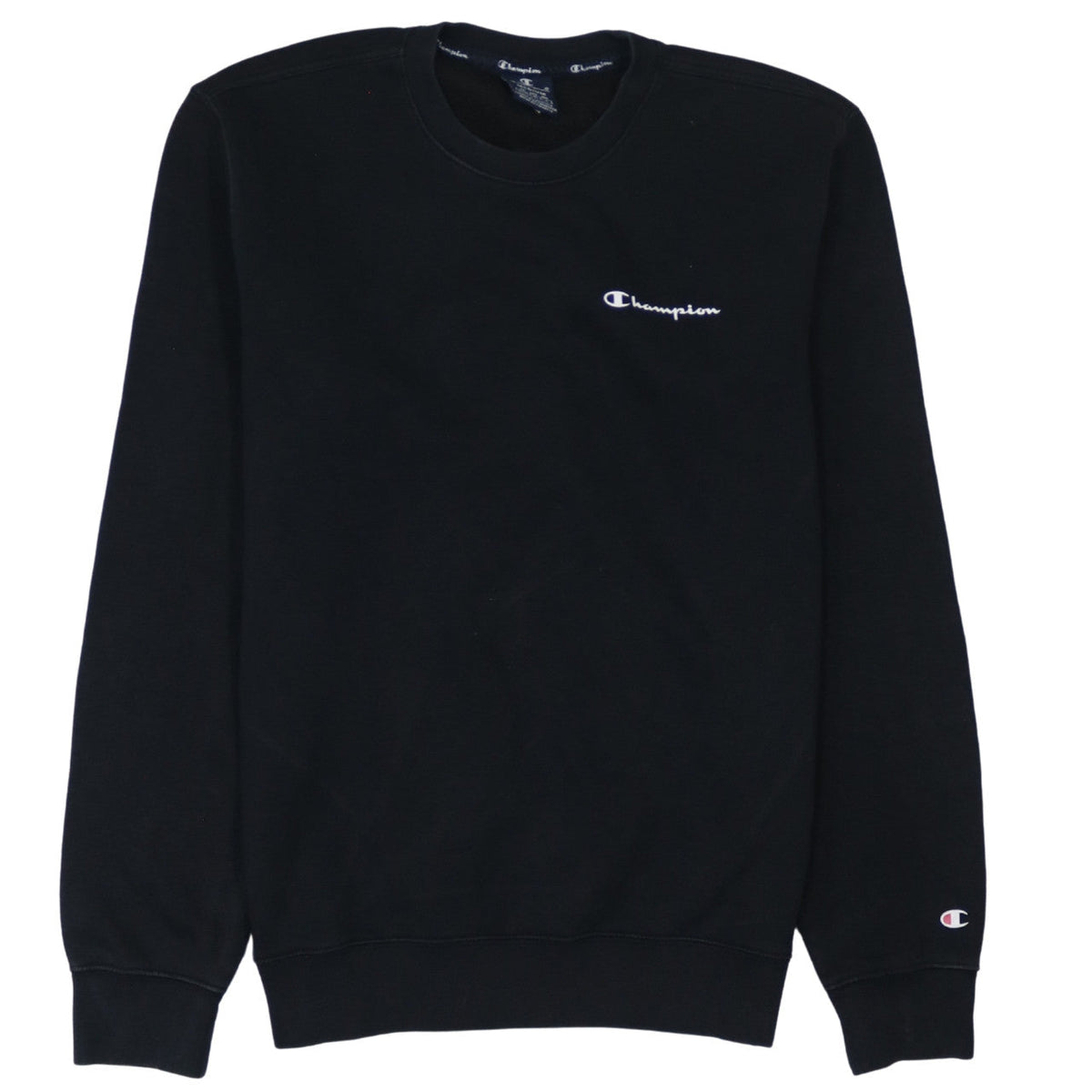 Mens UK Size M Champion Black Pullover Sweatshirt