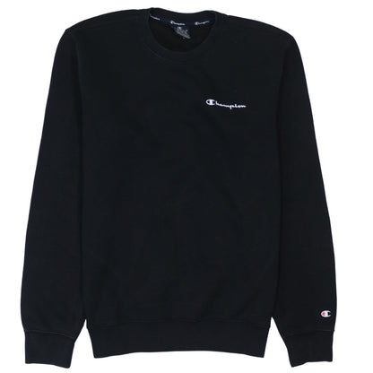 Mens UK Size M Champion Black Pullover Sweatshirt