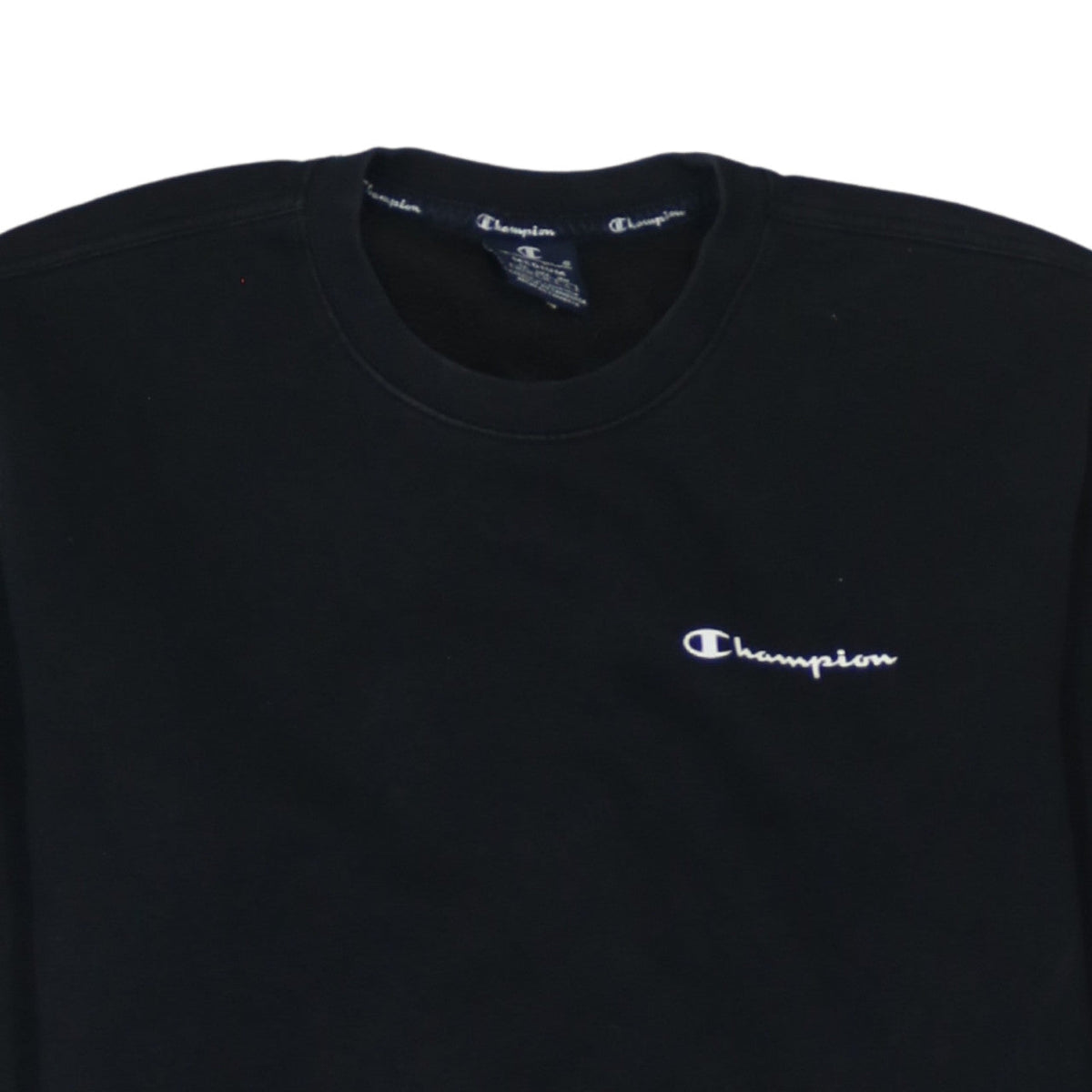 Mens UK Size M Champion Black Pullover Sweatshirt