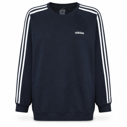 Adidas Women's Black Crew Neck Pullover Sweatshirt Size M Classic Fit