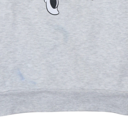Disney Women’s Grey Minnie Mouse XS Pullover Sweatshirt