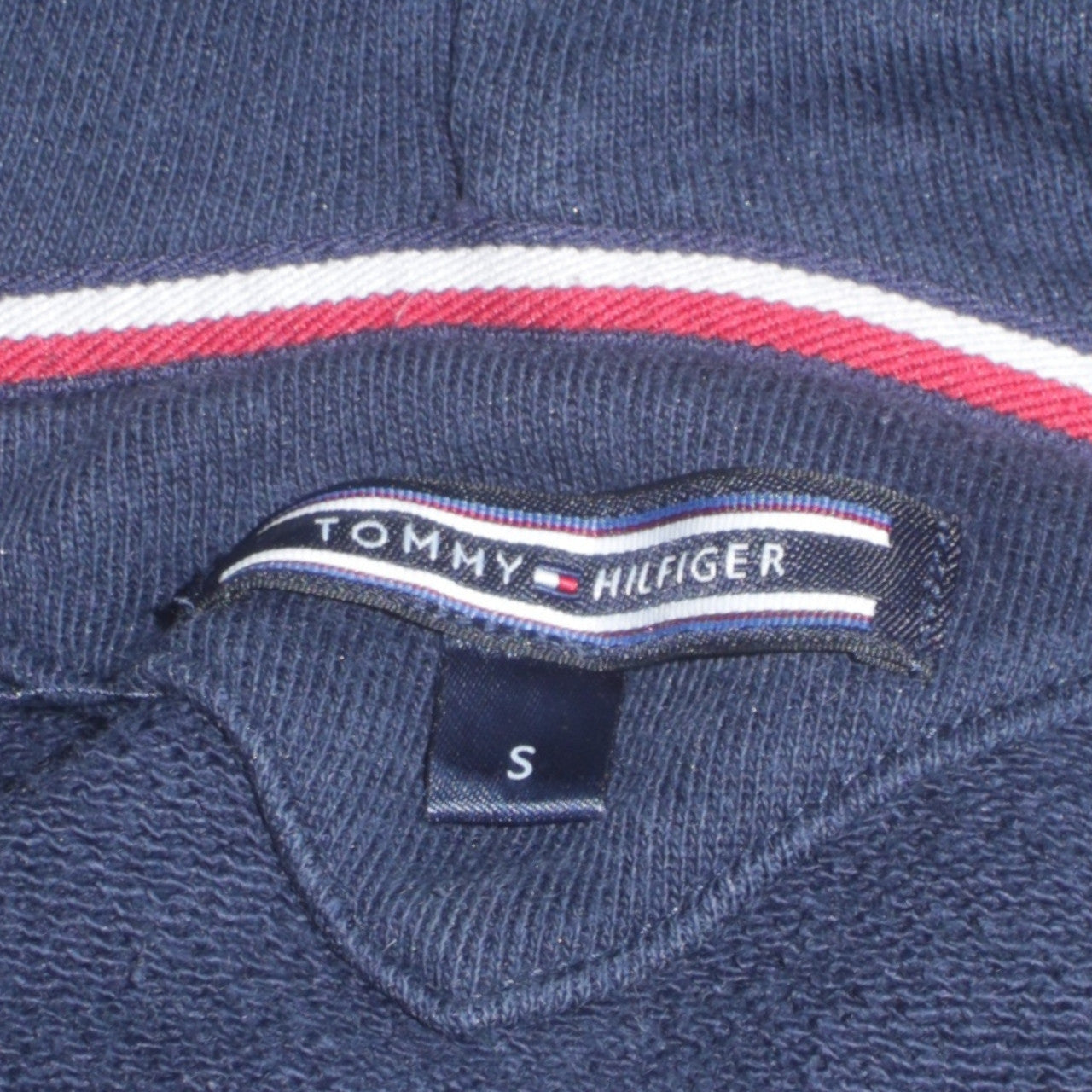 Womens UK Size S Tommy Hilfiger Blue Full Zip Hoodie