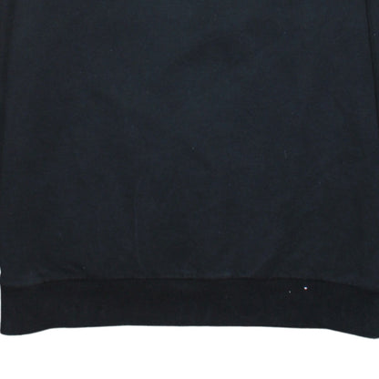 Puma Men's Black XS Crew Neck Logo Pullover Sweatshirt