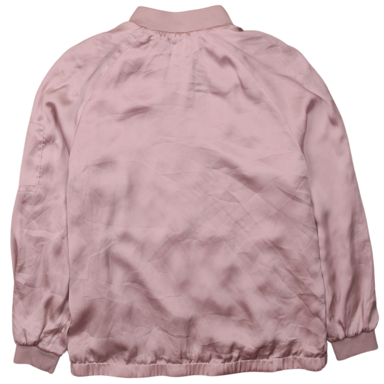 Womens UK Size 10 H&M Pink Bomber Jacket
