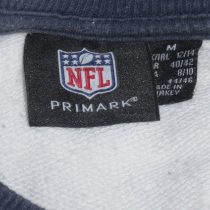 Womens UK Size M Primark White Pullover Sweatshirt