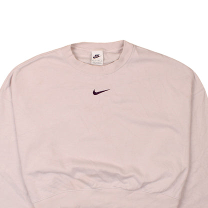 Womens UK Size XS Nike Ivory Pullover Sweatshirt