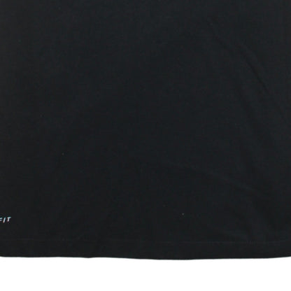 Nike Men's Black Dri-Fit Athlete Graphic Sports T-Shirt Size S
