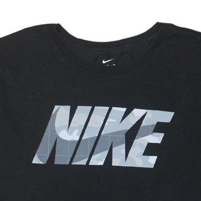 Nike Men's Black 2XL Dri-Fit Logo Sports T-Shirt