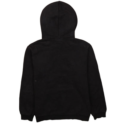 Puma Boys Black Pullover Hoodie 13-14 Years Logo Graphic Cotton Blend