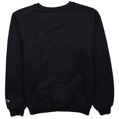 Champion Women's Black Large Crew Neck Pullover Sweatshirt