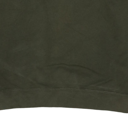 Adidas Men's Green Crew Neck Pullover Sweatshirt Size S