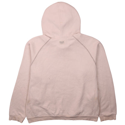 Columbia Men's Beige Pullover Hoodie M Fleece Outdoor Sweatshirt