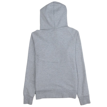 Canterbury Womens Grey Size 8 Pullover Hoodie with Logo Print