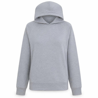 Canterbury Womens Grey Size 8 Pullover Hoodie with Logo Print