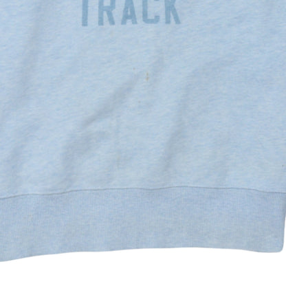 Carhartt Men's Blue Graphic Crew Neck Sweatshirt Size S