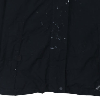 Jack Wolfskin Unisex Black L Waterproof Parka Jacket Hooded Outdoor