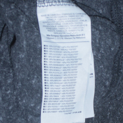 Nike Women’s Dark Grey Medium Pullover Hoodie Just Do It Logo