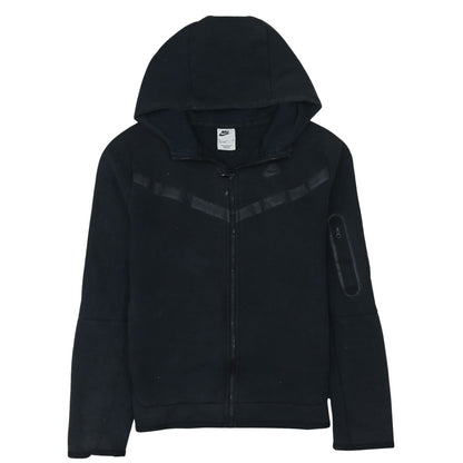 Nike Boys Black Full Zip Hoodie XL 158-170cm Hooded Sweatshirt