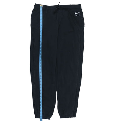 Nike Women Black Air Fleece Jogger Sweatpants Size L Regular Fit