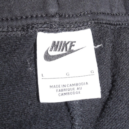 Nike Women Black Air Fleece Jogger Sweatpants Size L Regular Fit