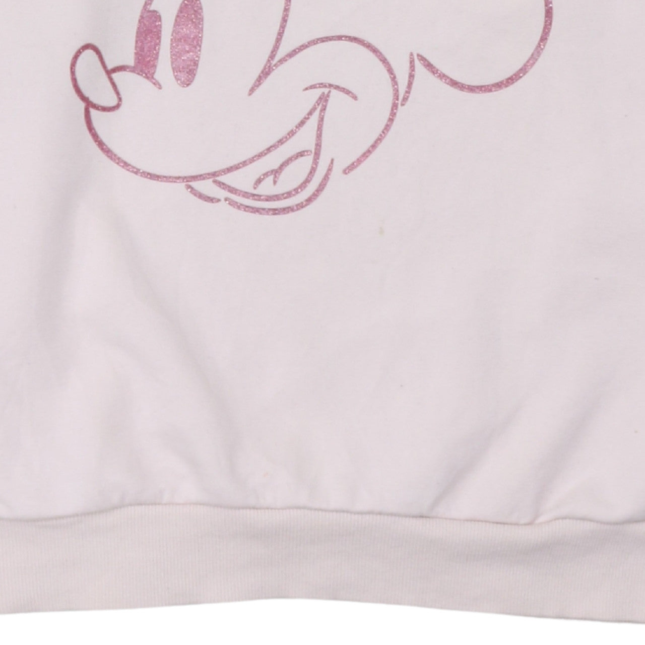 Disney Mickey & Friends at George Women Pink Minnie Sweatshirt Size S 8-10
