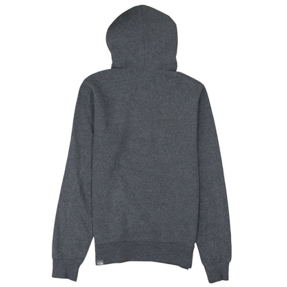 The North Face Men's Grey Pullover Hoodie Small Logo Outdoor Sweatshirt