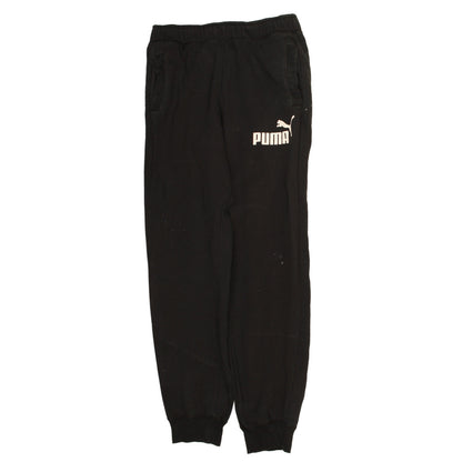 Puma Men's Black Fleece Jogger Sweatpants Size M