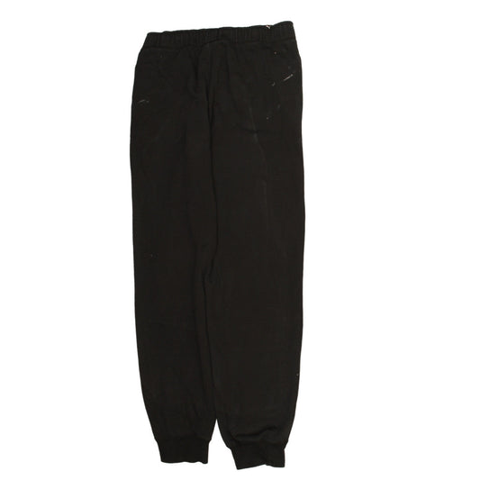 Puma Men's Black Fleece Jogger Sweatpants Size M