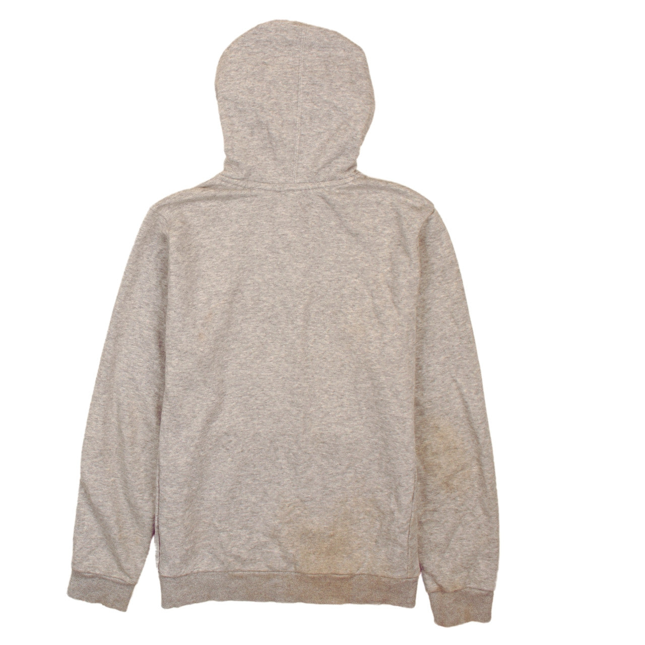 Adidas Boys Grey Pullover Hoodie 13-14 Years Logo Print Sportswear
