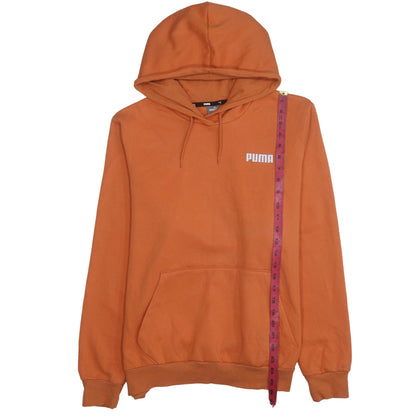 Puma Mens Orange 2XL Pullover Hoodie Sweatshirt Logo Sportswear