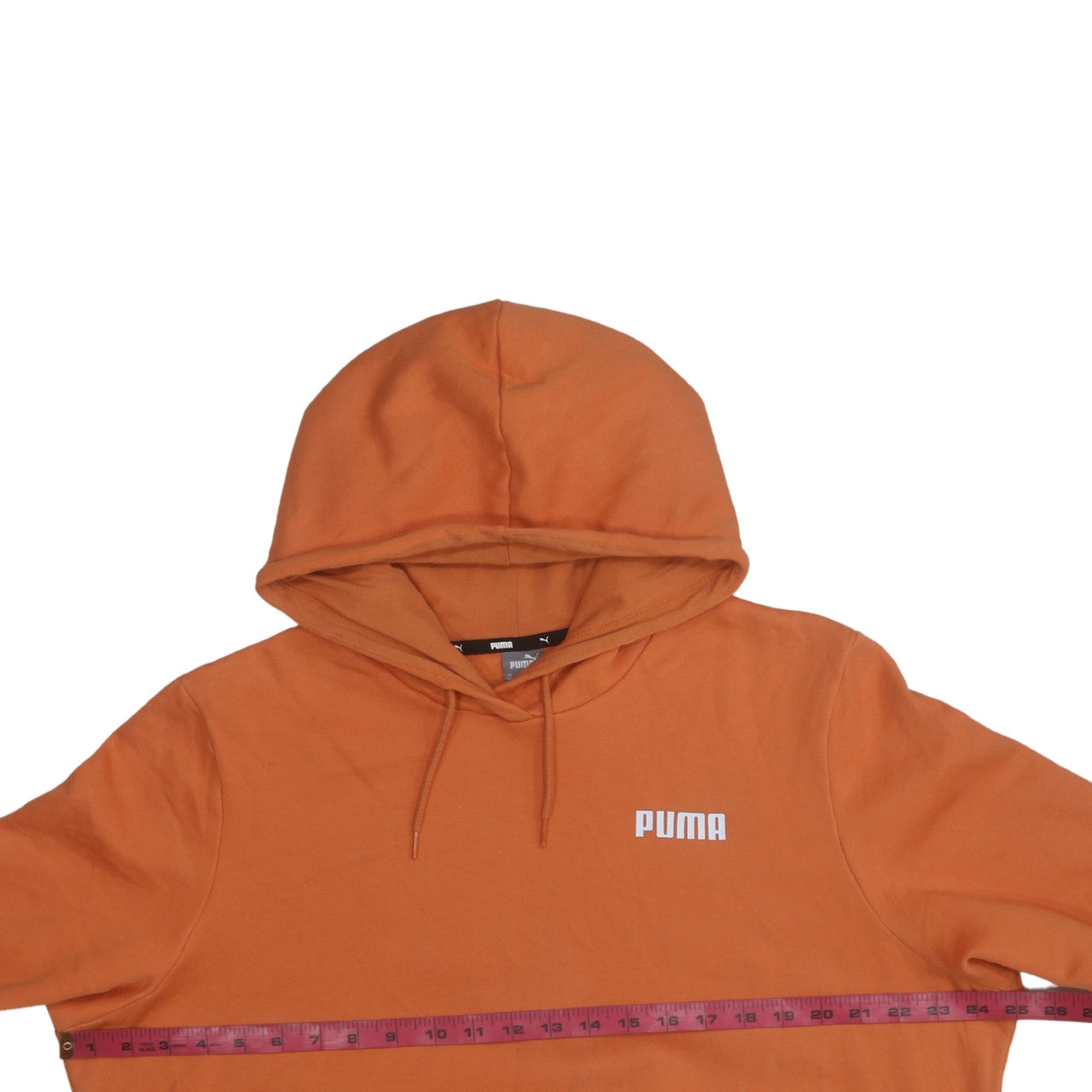 Puma Mens Orange 2XL Pullover Hoodie Sweatshirt Logo Sportswear