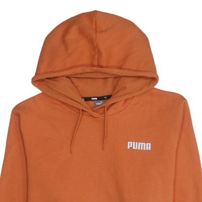 Puma Mens Orange 2XL Pullover Hoodie Sweatshirt Logo Sportswear