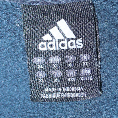 Adidas Men's Blue XL Pullover Hoodie Fleece Sportswear