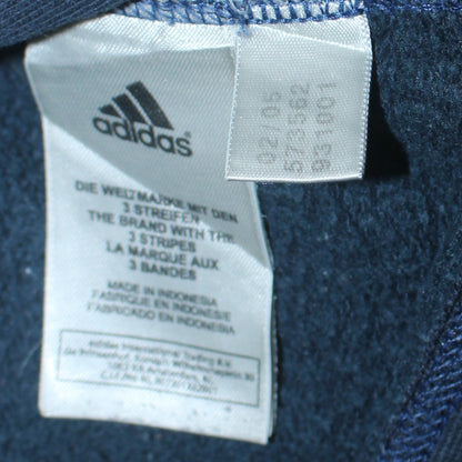 Adidas Men's Blue XL Pullover Hoodie Fleece Sportswear