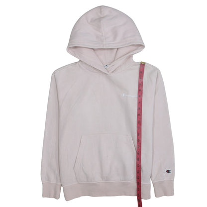 Champion Women's Beige XS Pullover Hoodie Sweatshirt Cotton Blend
