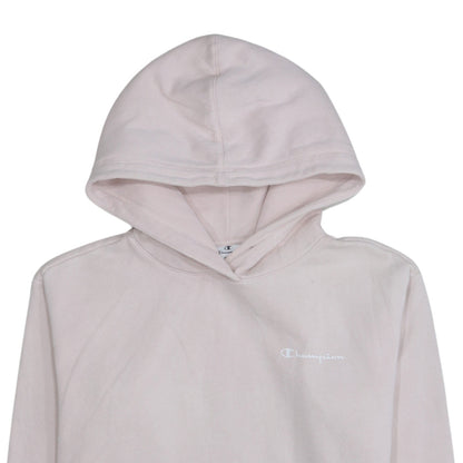 Champion Women's Beige XS Pullover Hoodie Sweatshirt Cotton Blend
