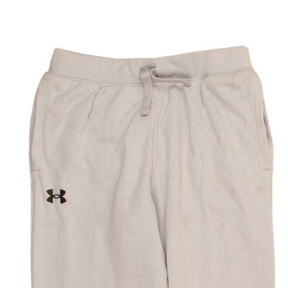 Under Armour Boys Grey Jogger Sweatpants YLG Loose Fit Activewear