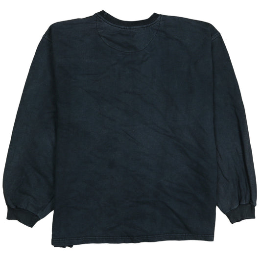 Mens UK Size 2XL FILA Black Pullover Sweatshirt