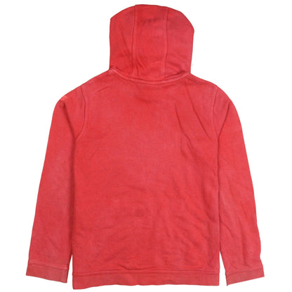 Nike Womens Red Pullover Hoodie XL Graphic Print Casual
