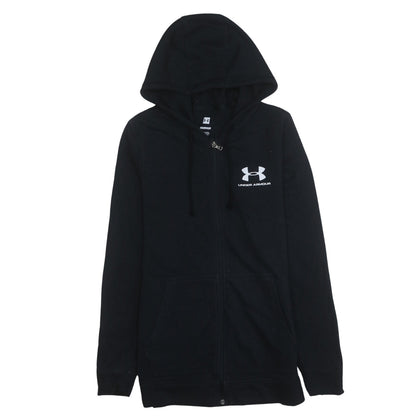 Under Armour Men's Black Small Full Zip Hoodie Sweatshirt