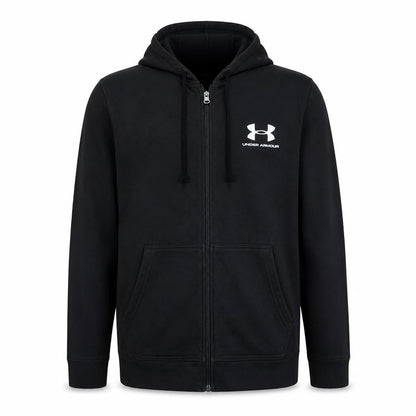 Under Armour Men's Black Small Full Zip Hoodie Sweatshirt