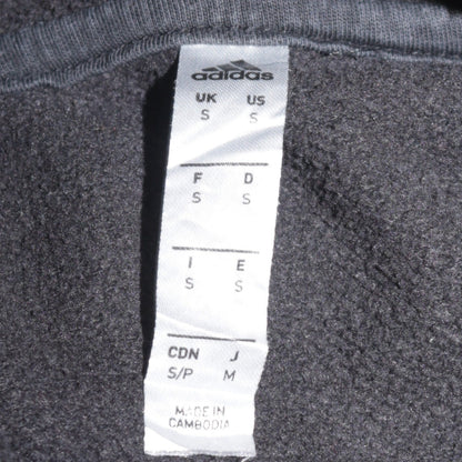 Adidas Men's Black Pullover Hoodie Small Logo Sportswear