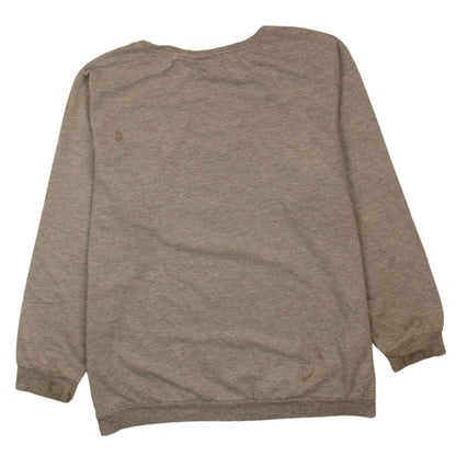 Disney Unisex Grey Mickey Mouse Crew Neck Sweatshirt M