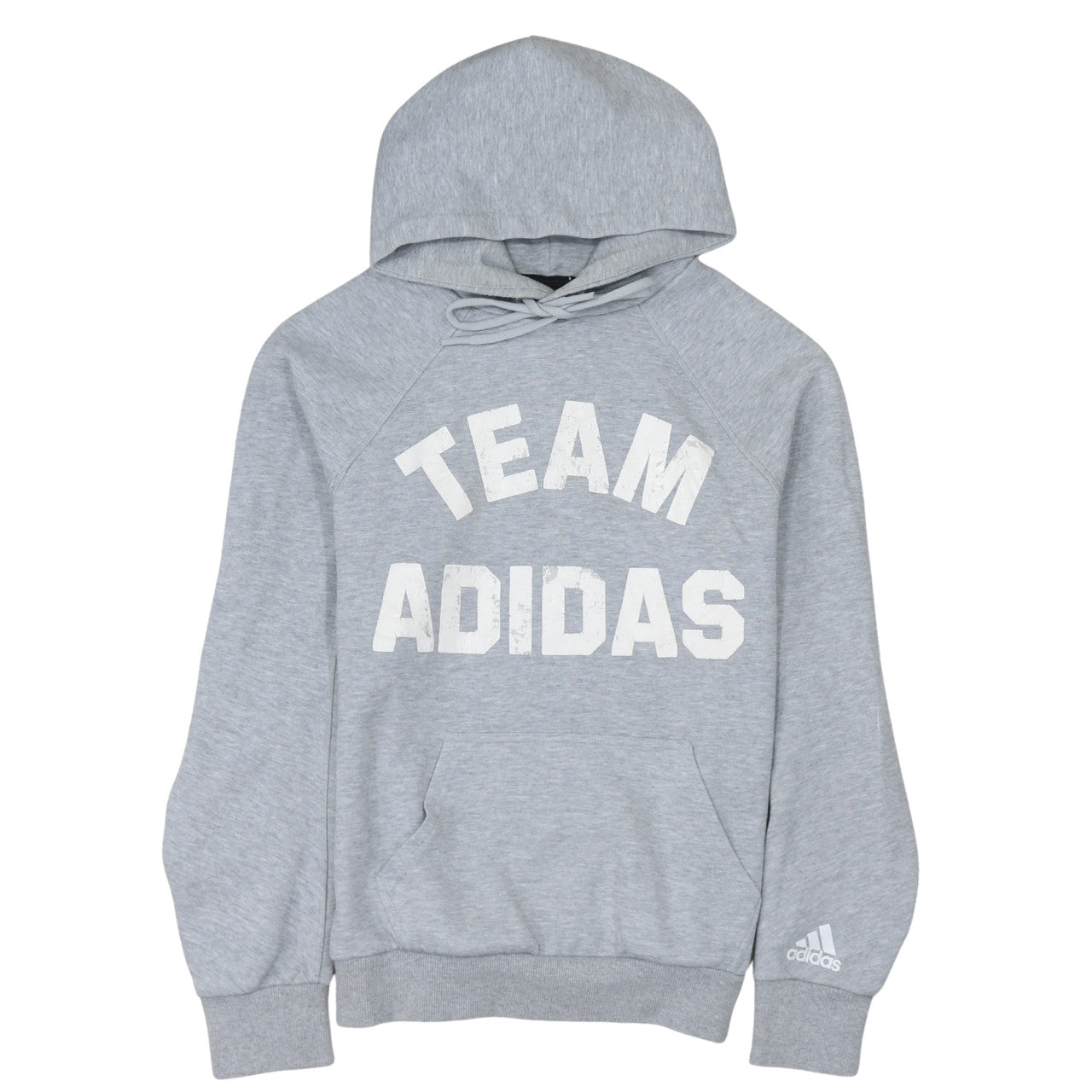 Mens UK Size S adidas Grey Pullover Hoodie